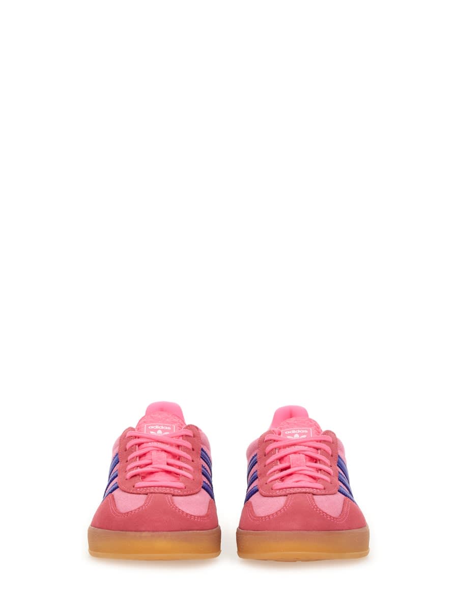Adidas Originals Gazelle Indoor Sneaker In Pink