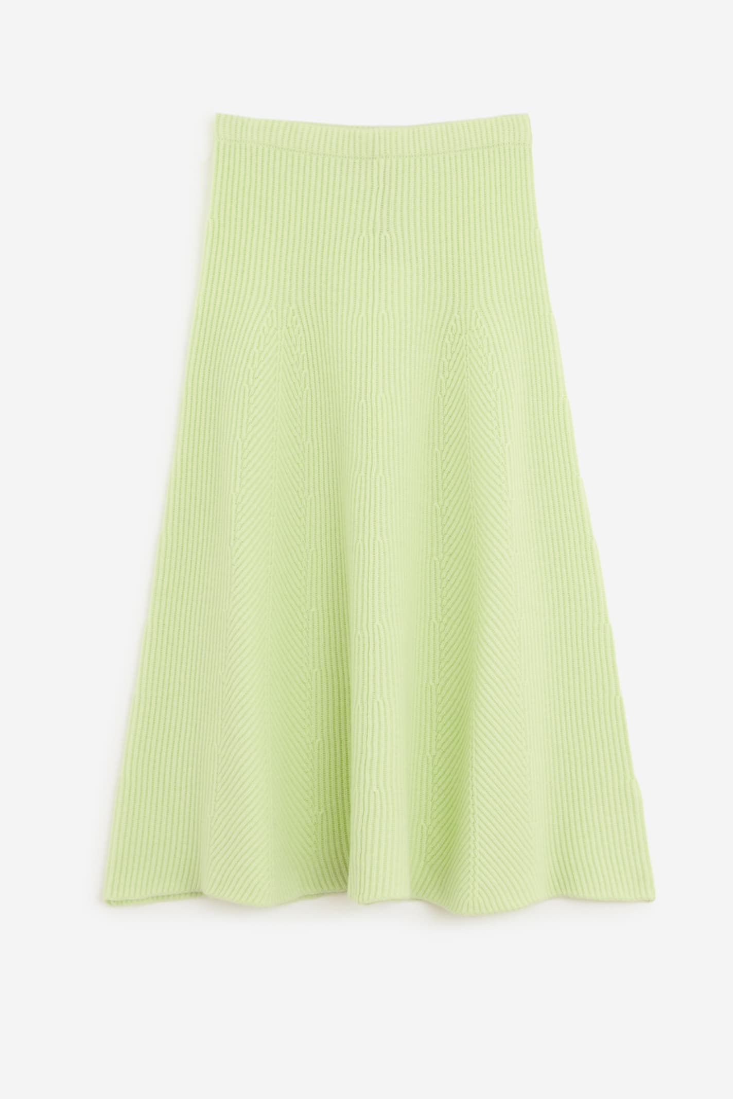 Shop Forte Forte Skirt In Lime