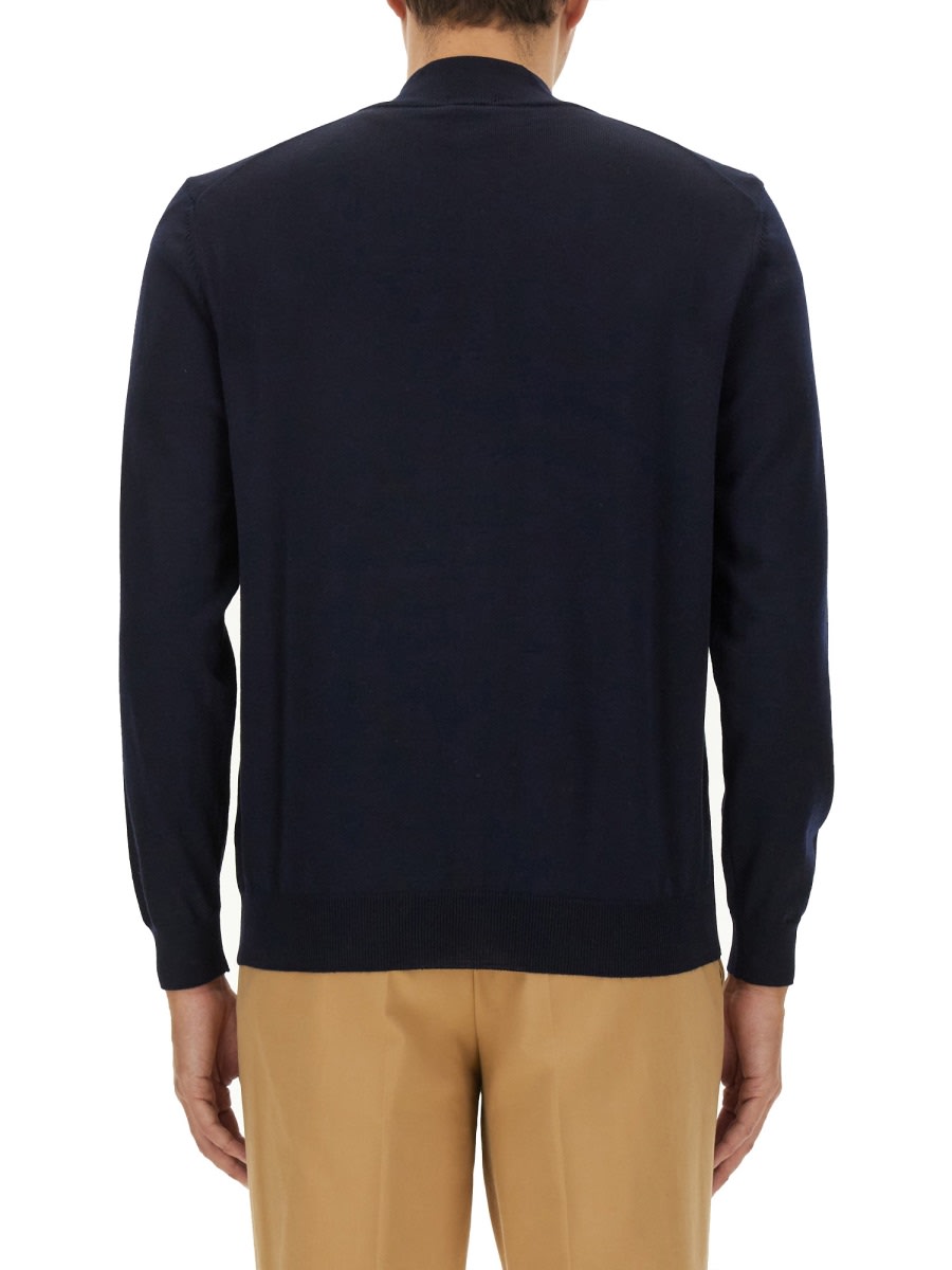 Hugo Boss Cardigan "balonso" In Blue