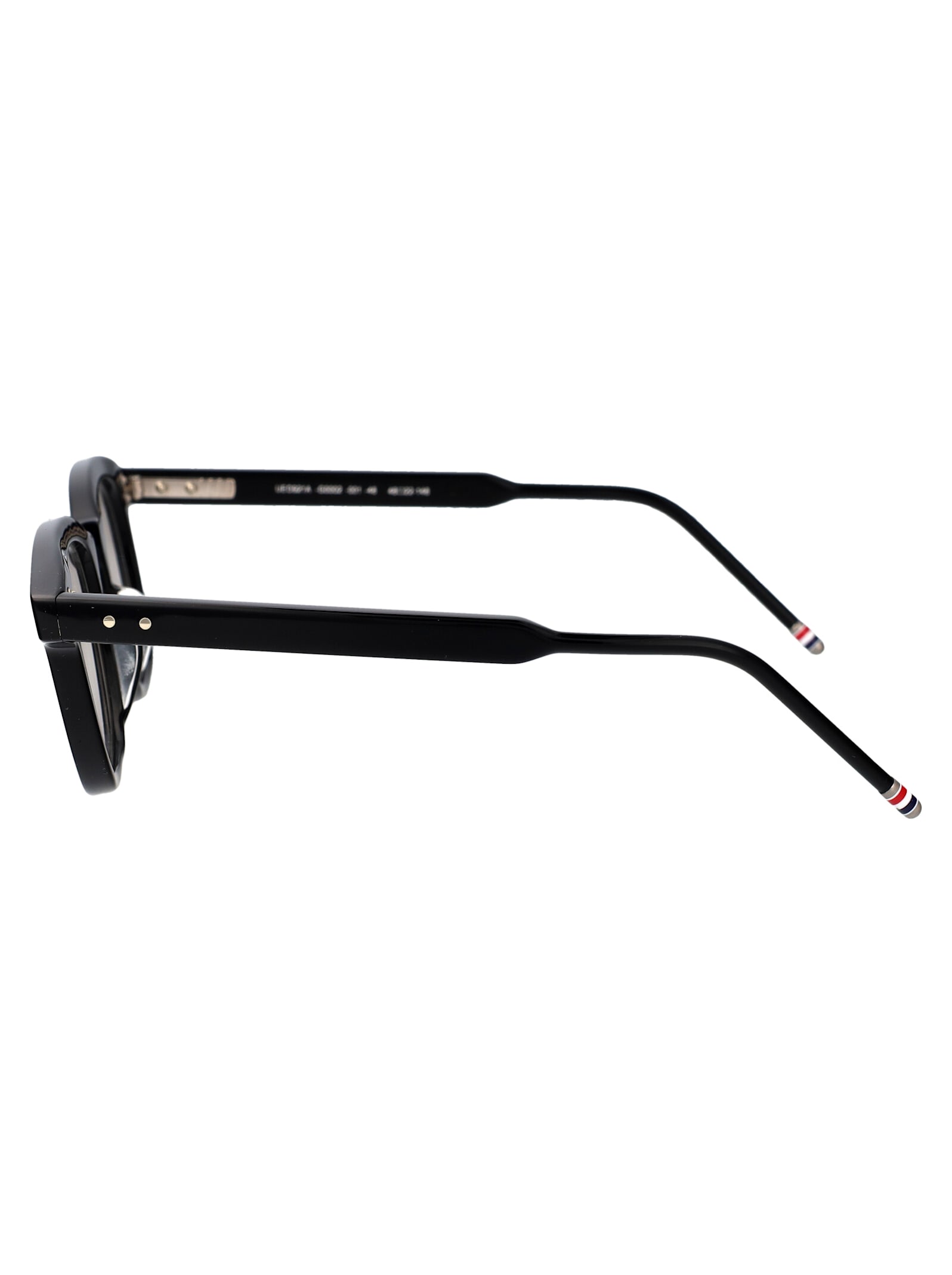 Shop Thom Browne Ueo921a-g0002 Glasses In Shiny Black