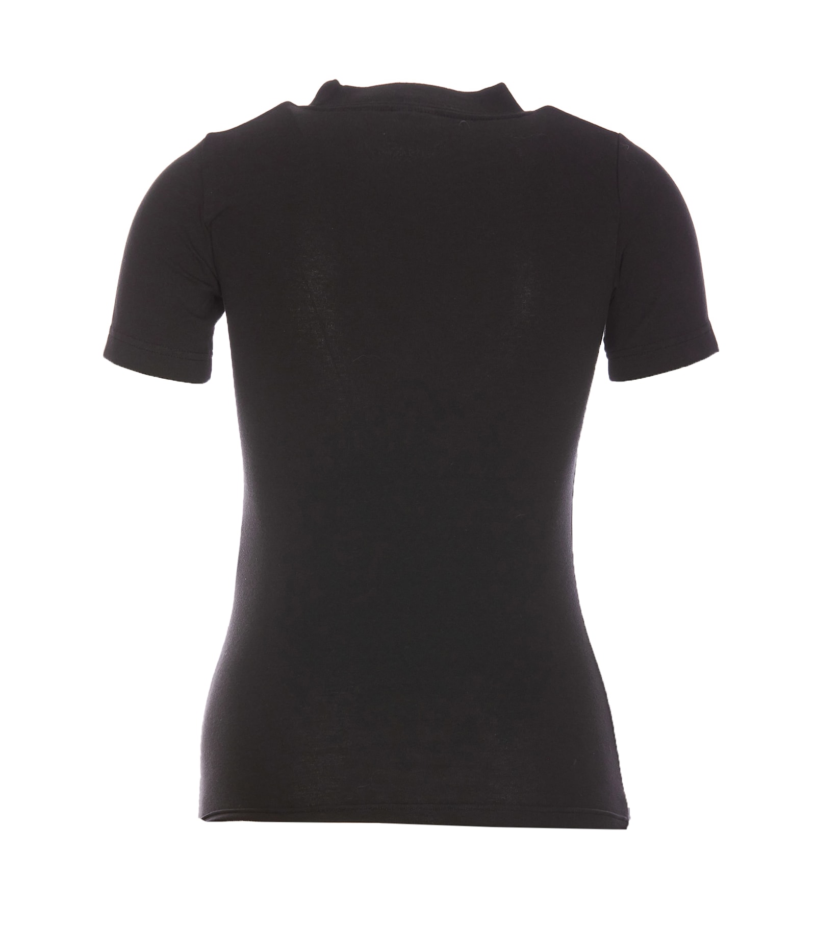 Shop Balenciaga Activewear T-shrit In Black