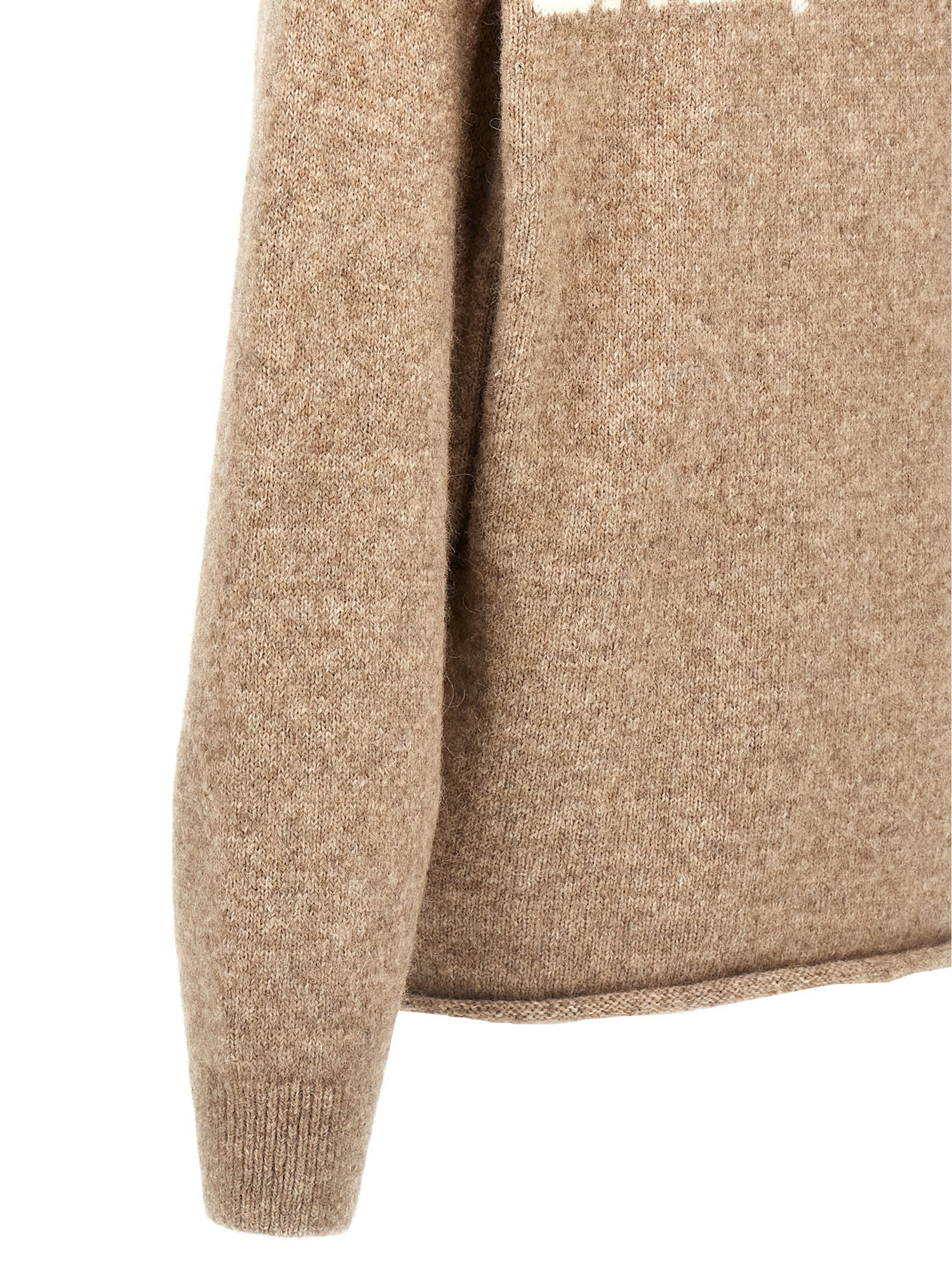 Shop Jacquemus Sweater In Beige