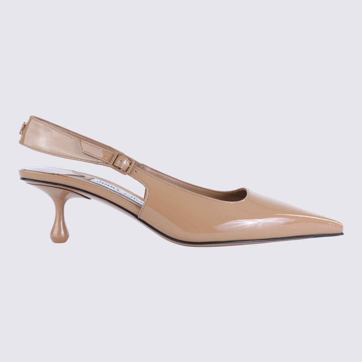 Biscuit Leather Amel Pumps