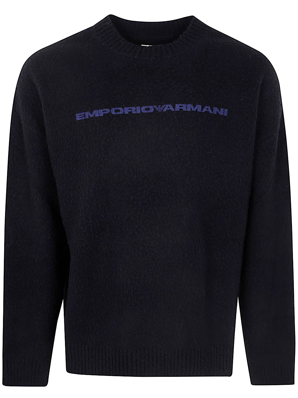 Shop Emporio Armani Sweater In Black