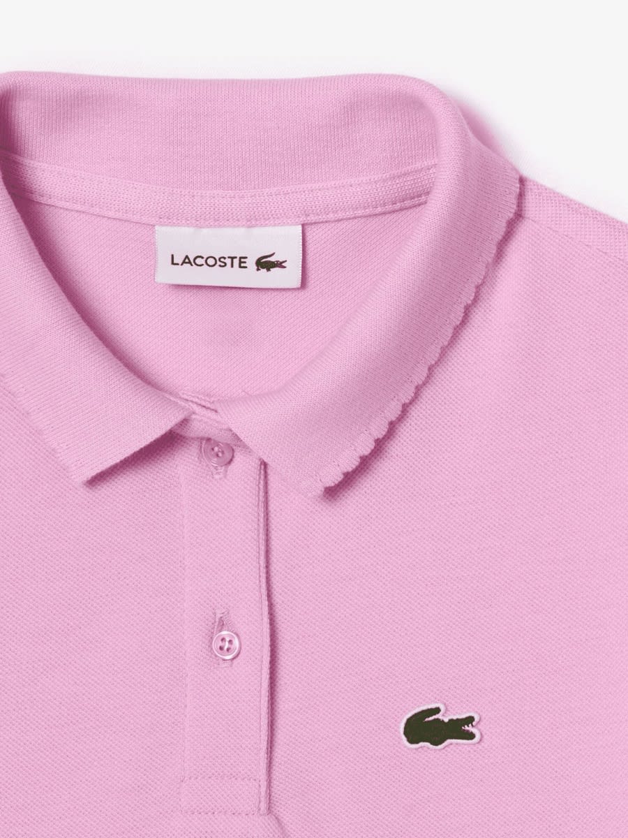 Shop Lacoste Polo In Pink