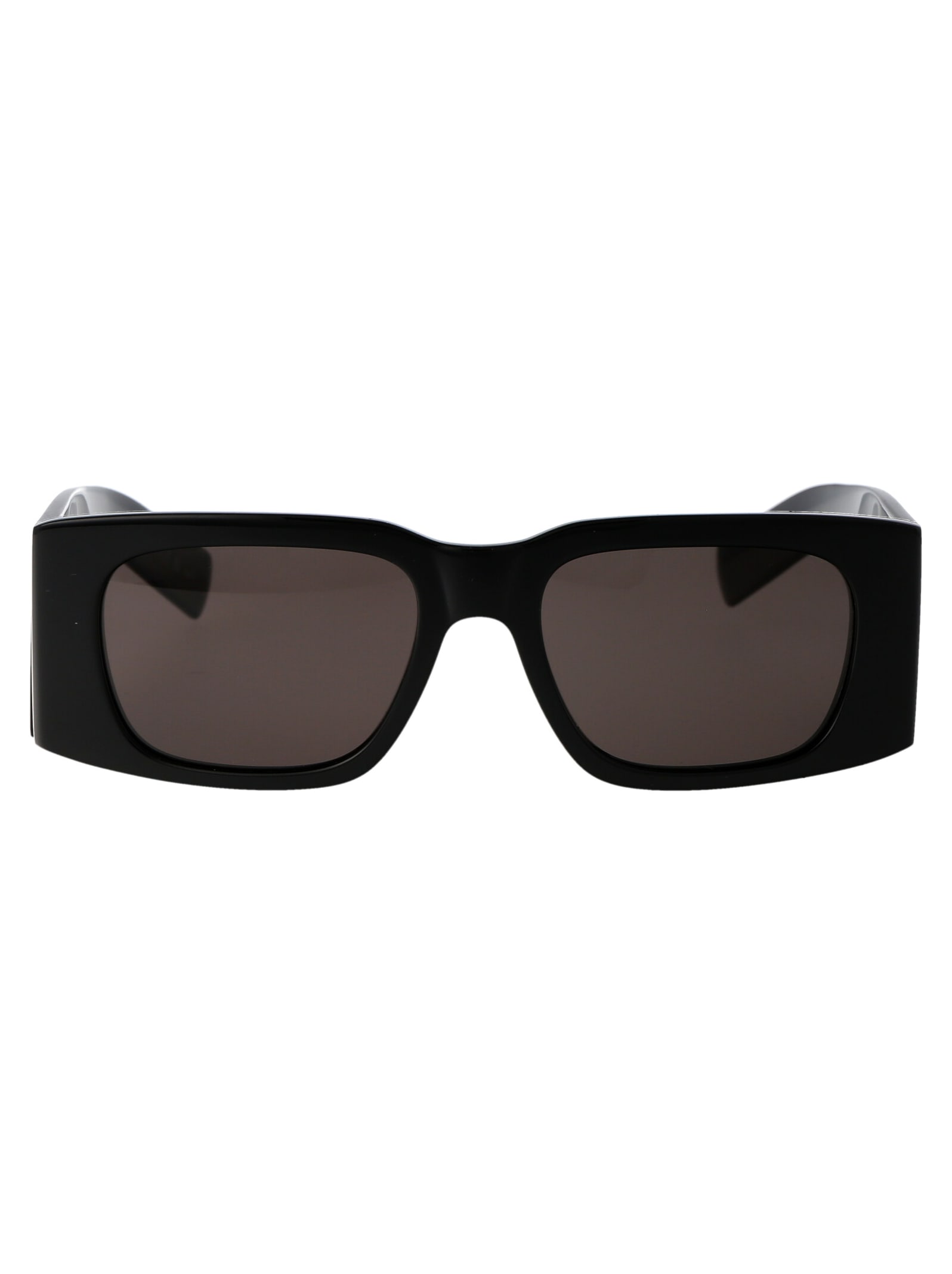 Shop Saint Laurent Sl 654 Sunglasses In 001 Black Black Black