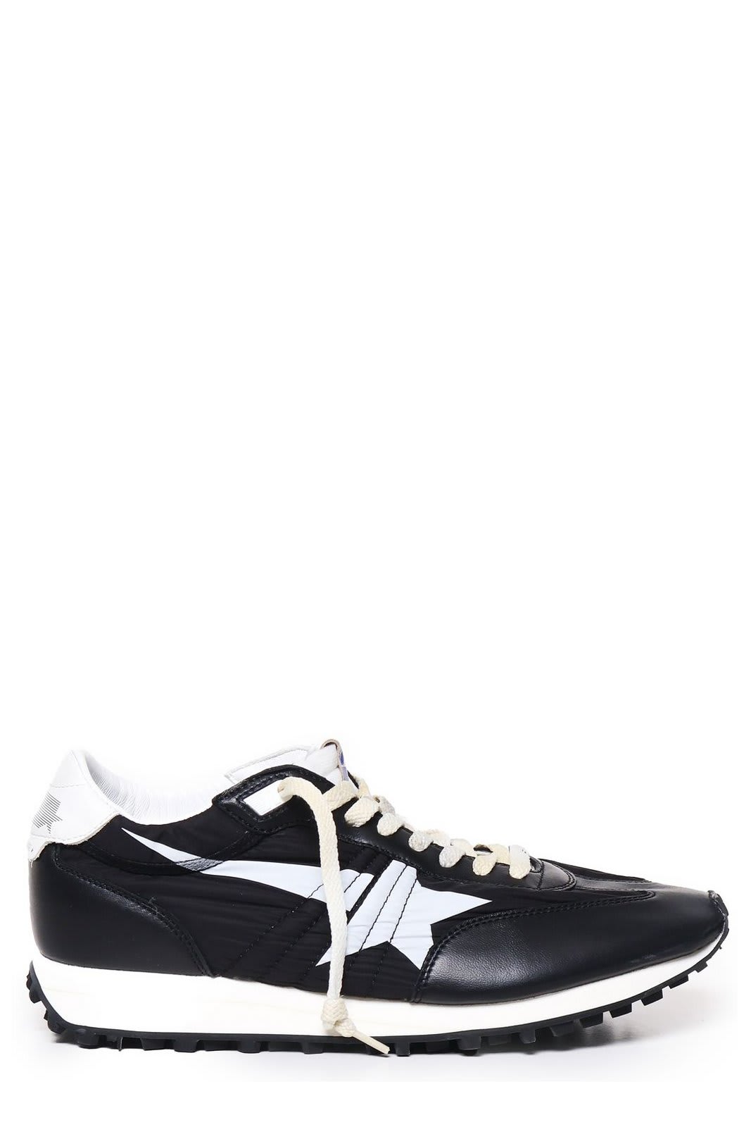 Shop Golden Goose Marathon Low-top Sneakers In Black