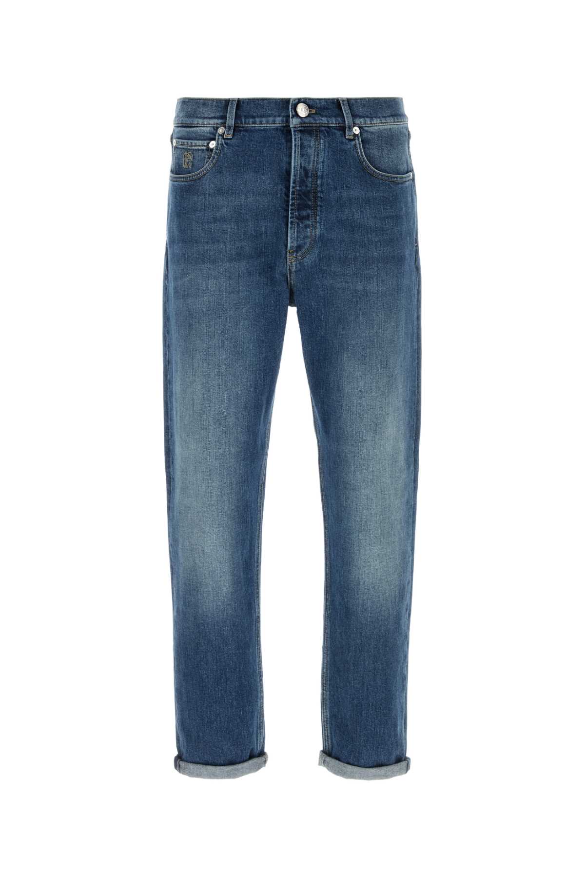 Incotex White Stretch Denim Jeans