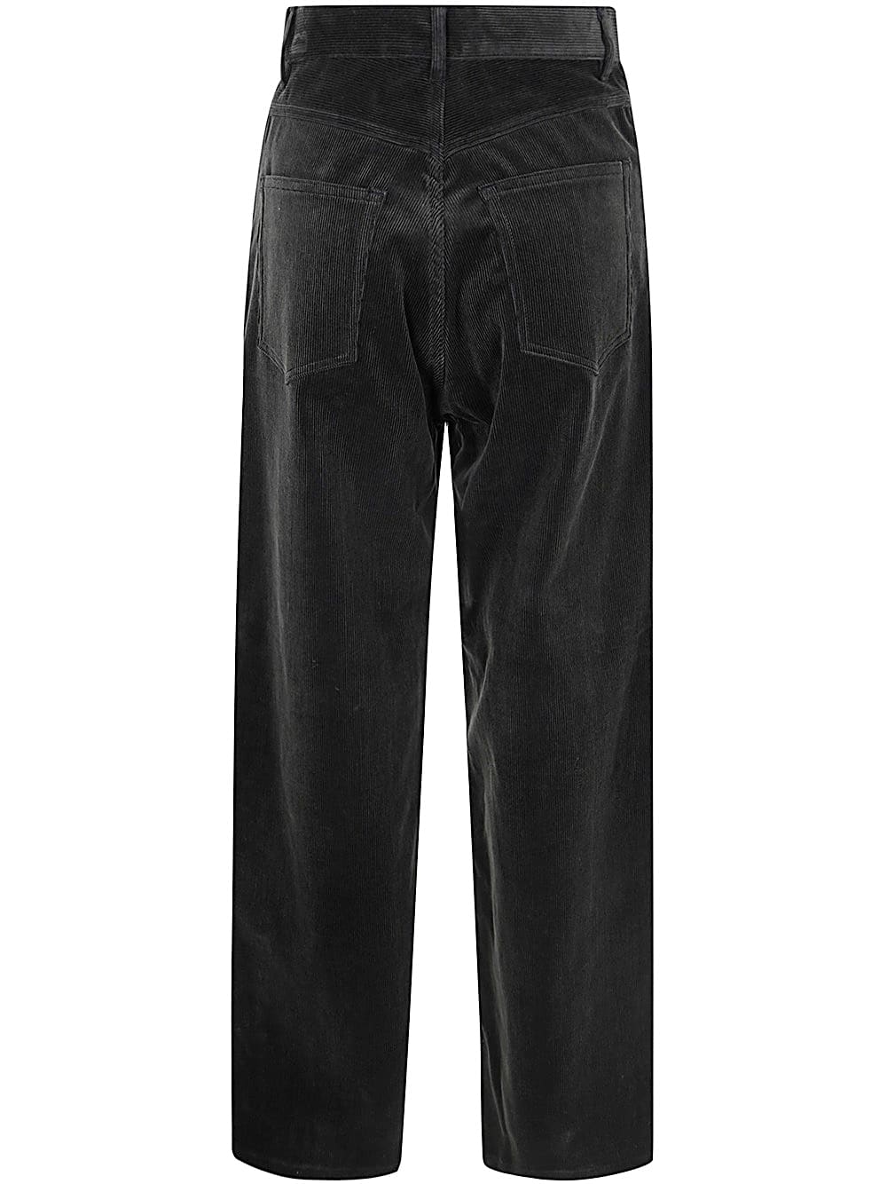 Shop Auralee Finx Corduroy Pants In Dark Brown