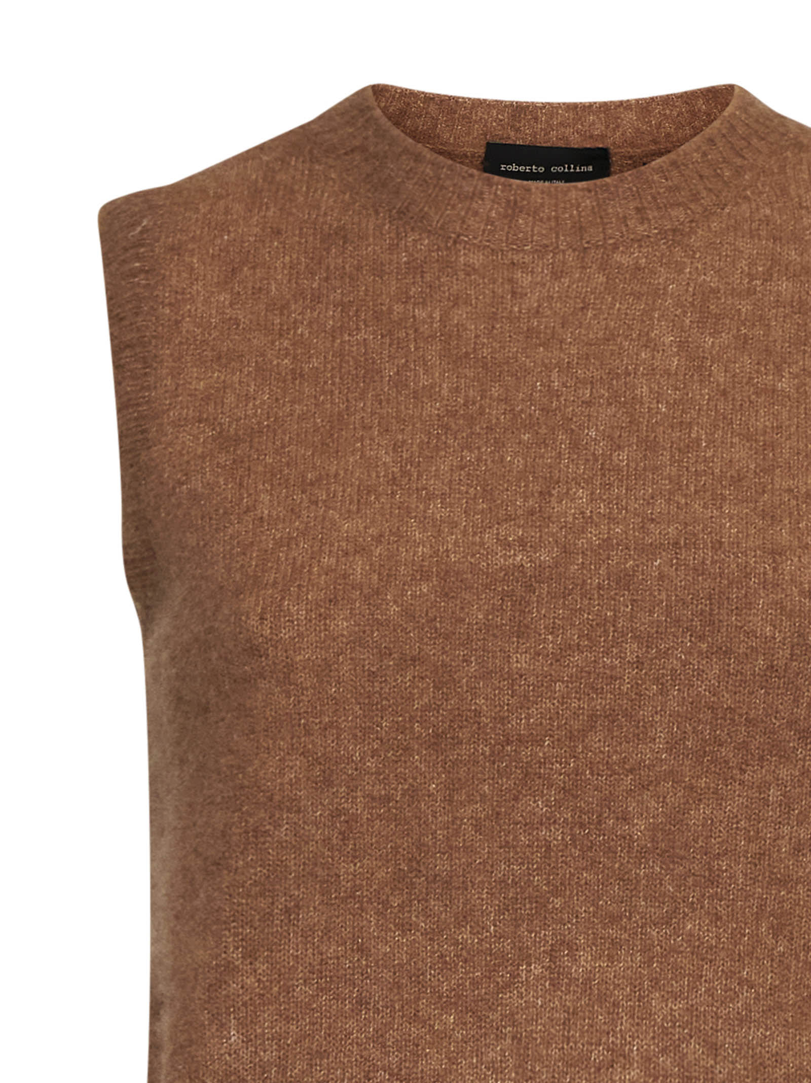 Shop Roberto Collina Sweater In Camel