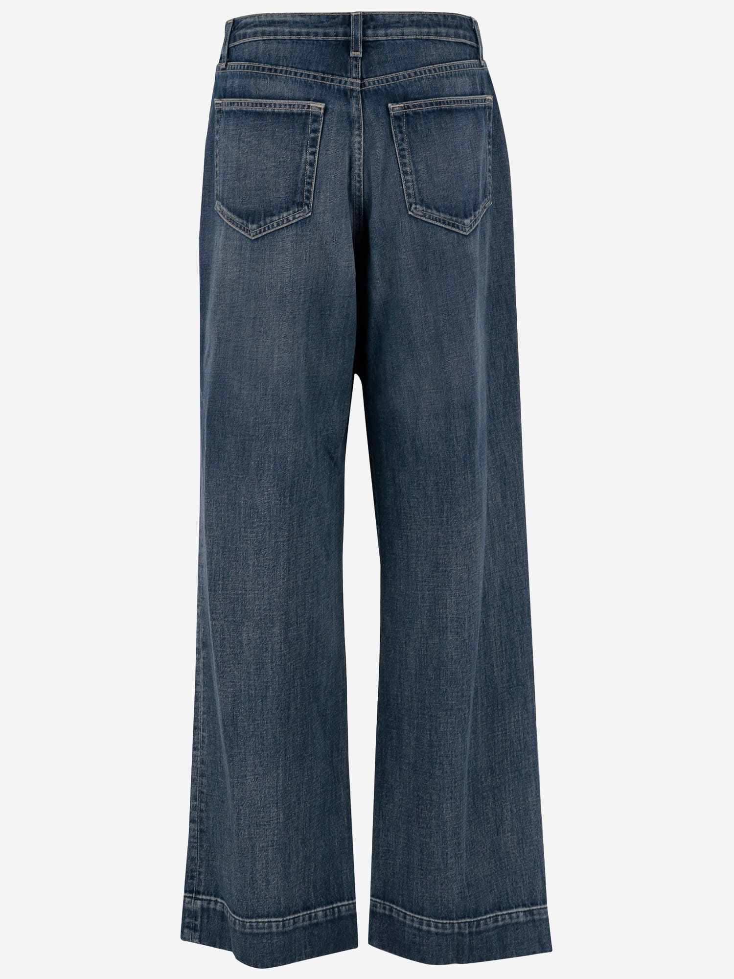 L Agence Dark Grey Washed Jeans