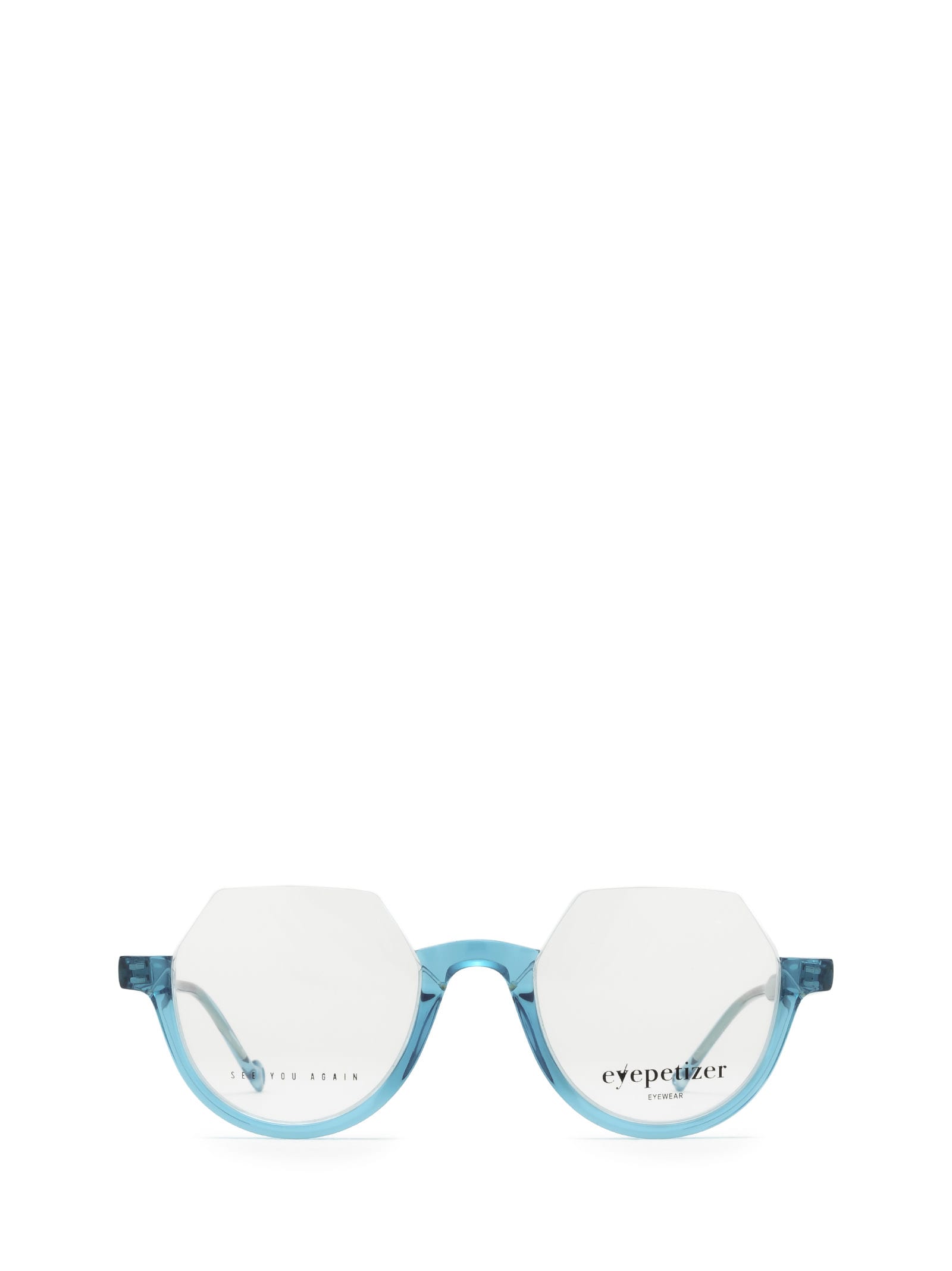 Shop Eyepetizer Mary Teal Blue Glasses