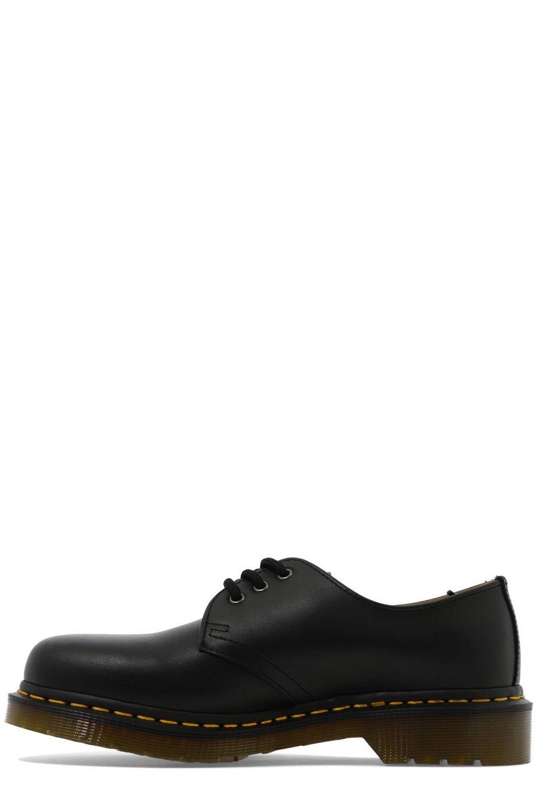 Shop Dr. Martens' 1461 Lace Up Shoes In Black
