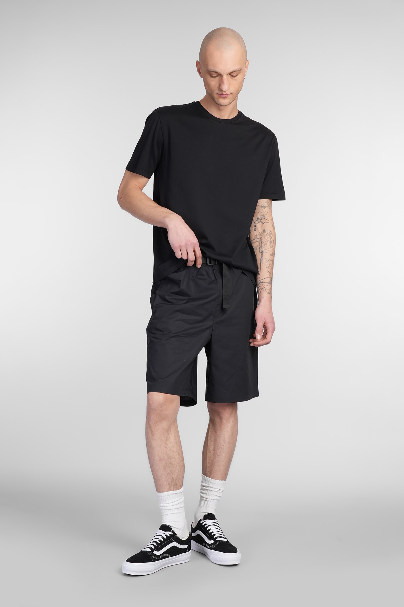 Roberto Collina Short Sleeves Crew Neck T-shirt Clothing In Black