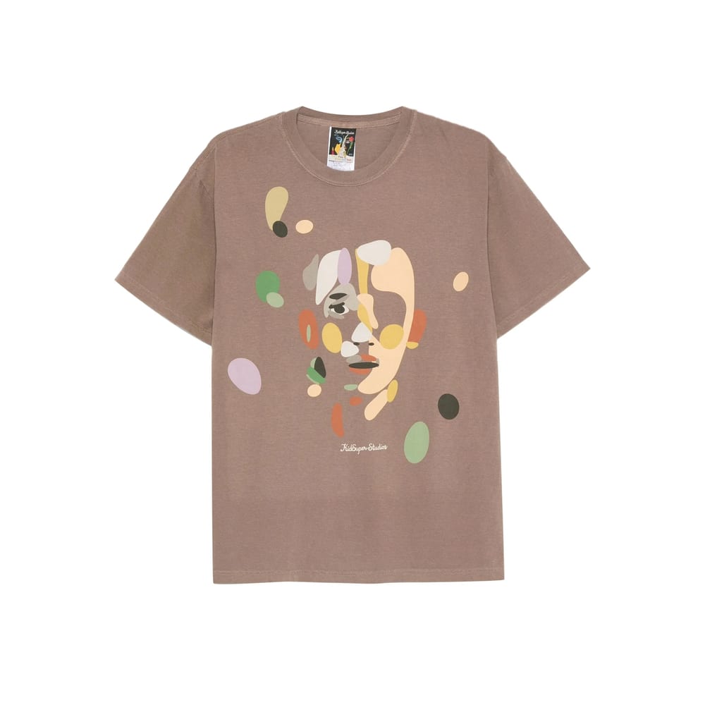 Kidsuper Face-print T-shirt In Brown