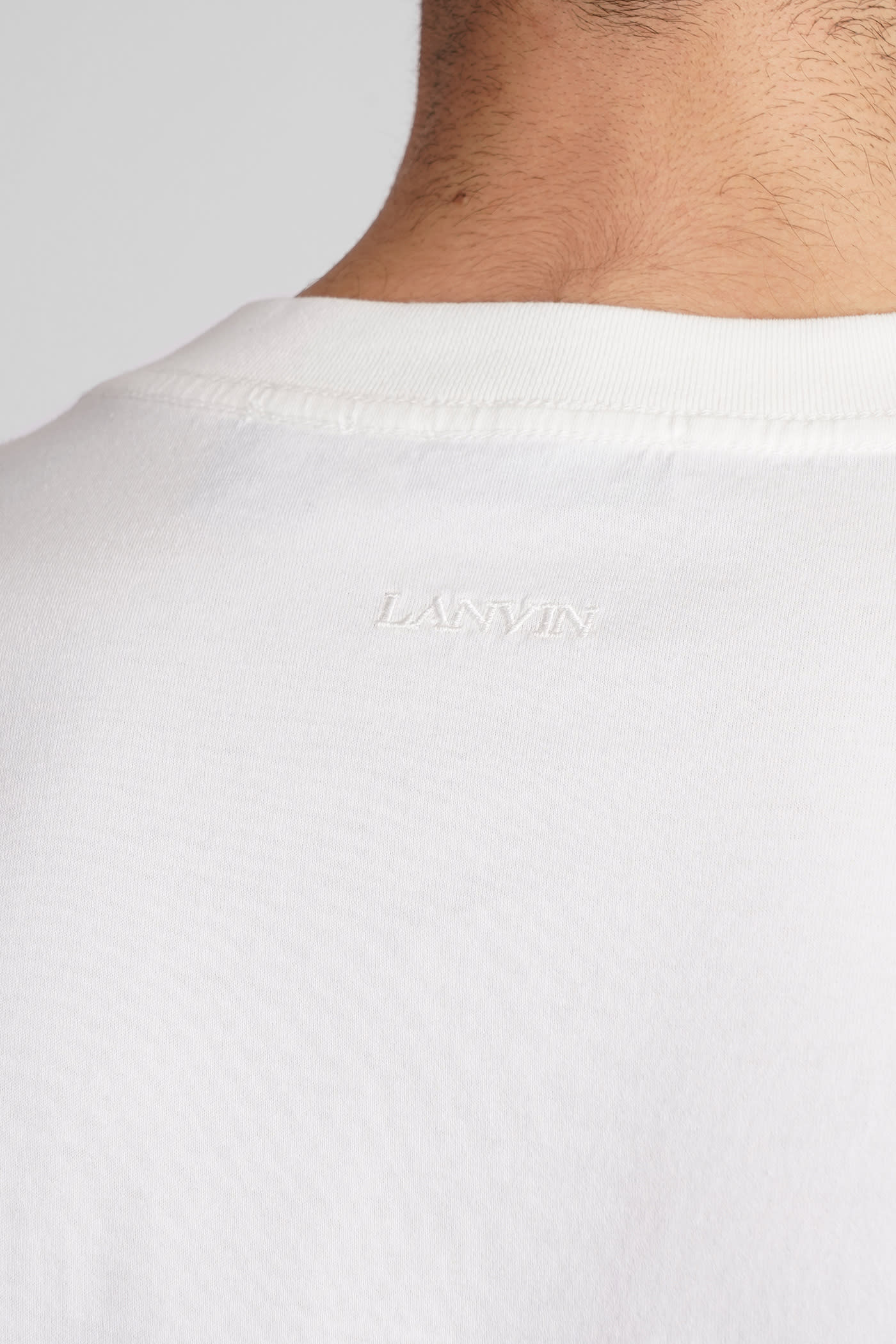 Shop Lanvin T-shirt In White Cotton