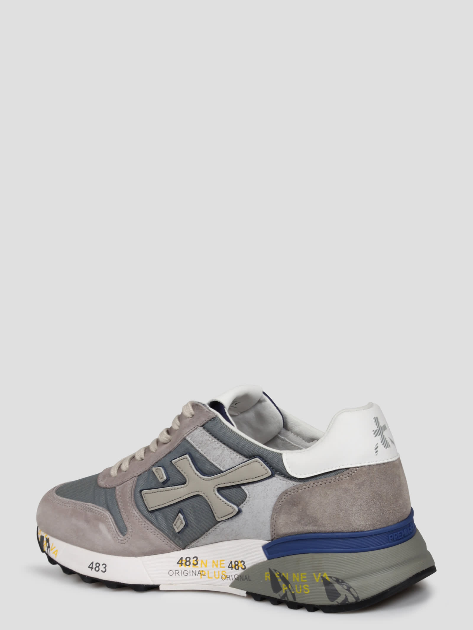 Shop Premiata Mick Sneakers In Grey