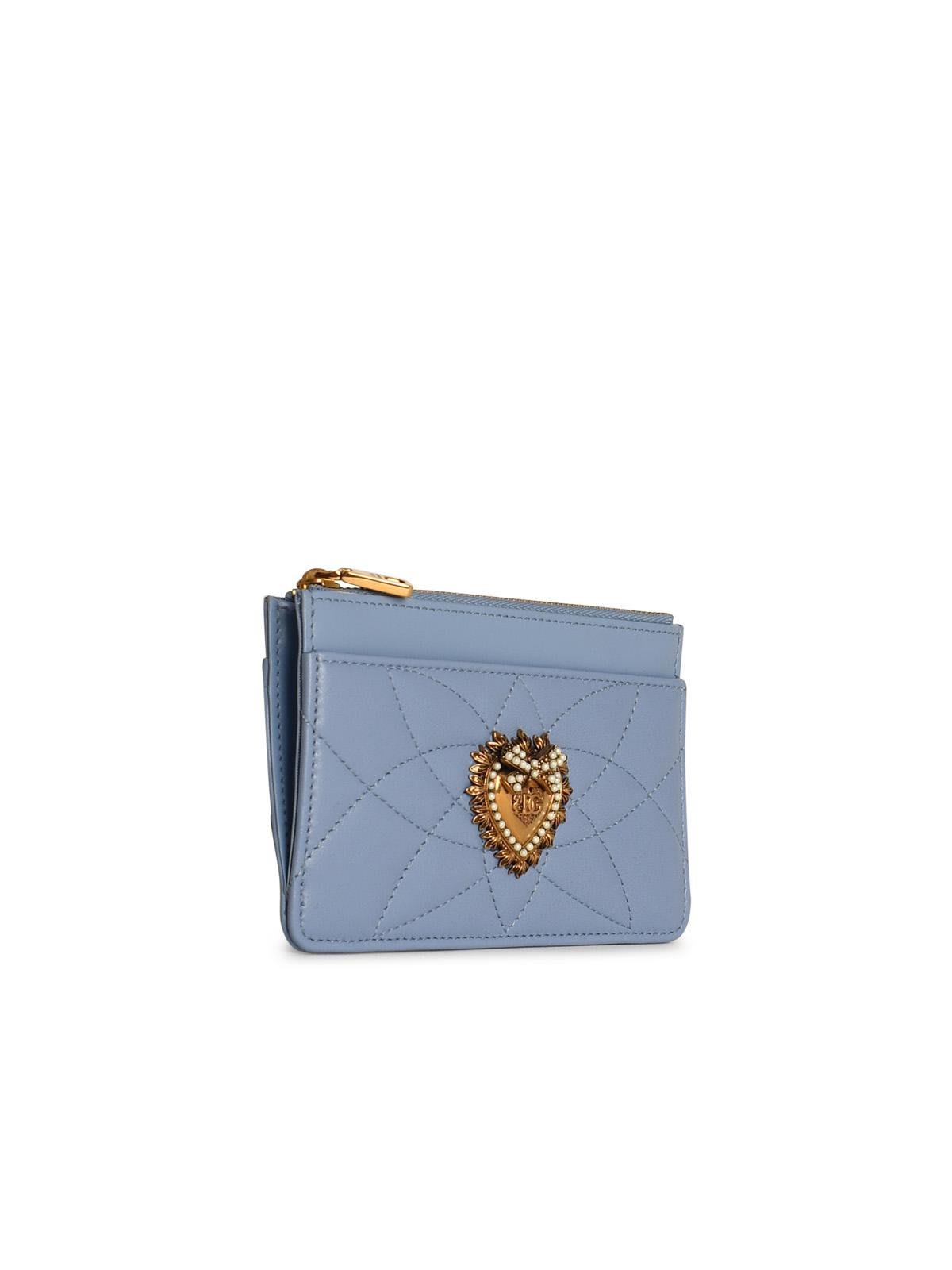 Shop Dolce & Gabbana Devotion Zipped Cardholder