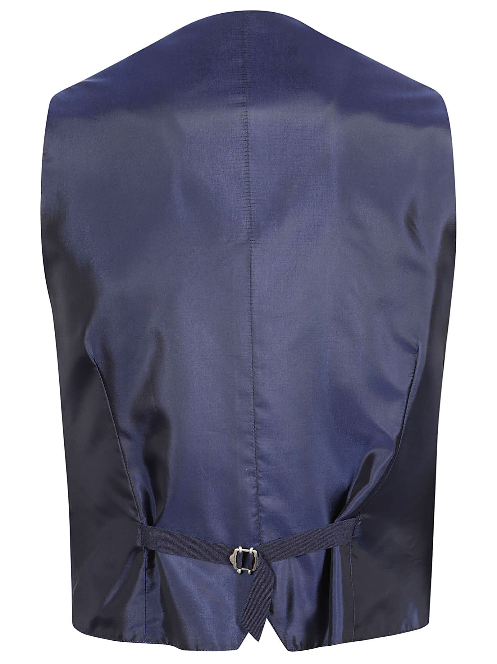 Shop Tagliatore Vest In Navy