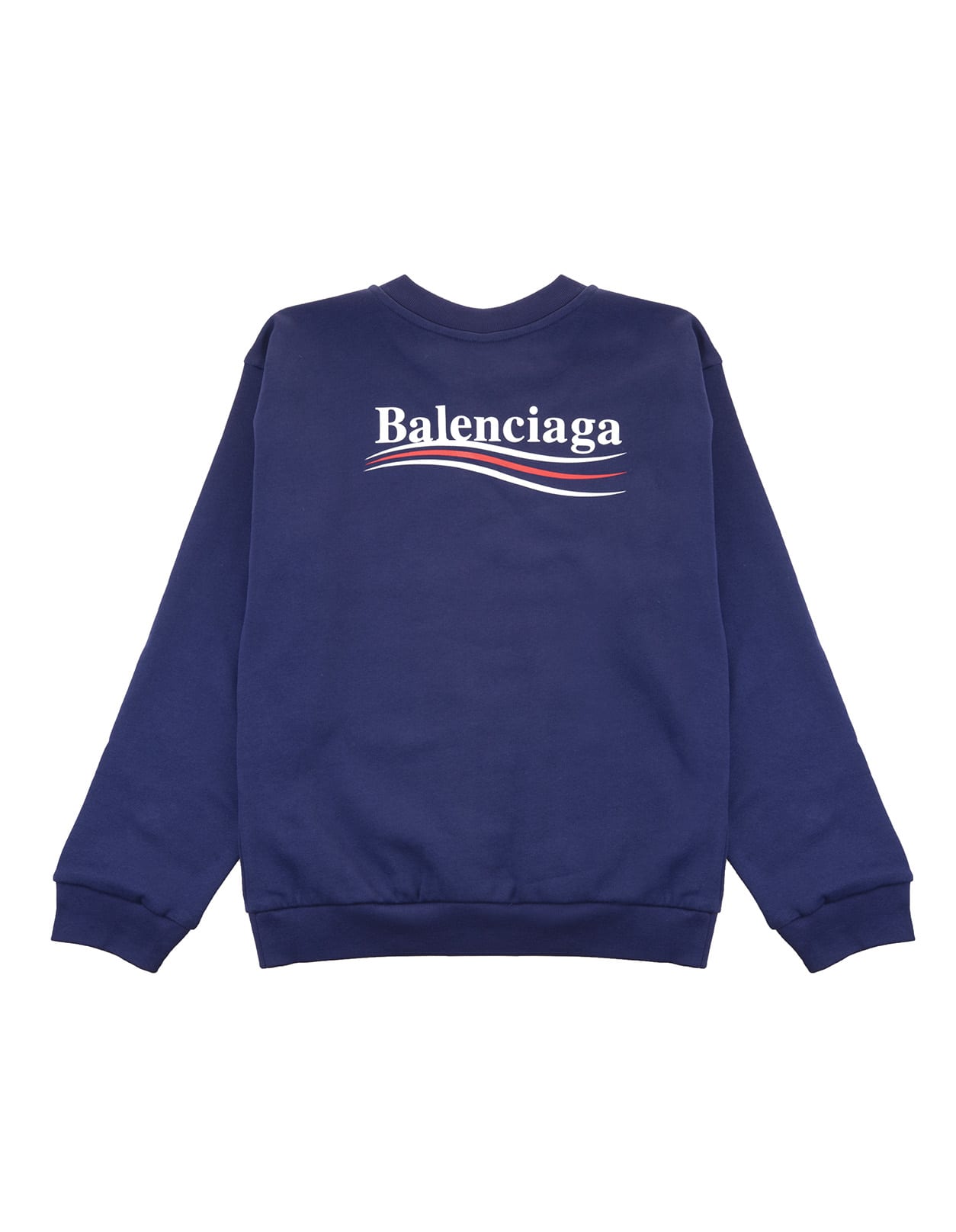 balenciaga blue sweatshirt