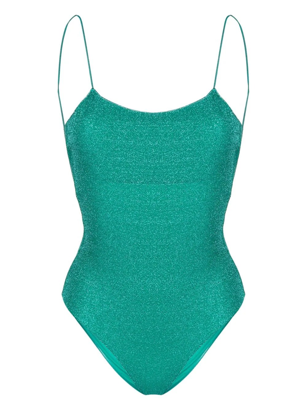 OSEREE AQUAMARINE LUMIERE LACÉ MAILLOT ONE-PIECE SWIMSUIT