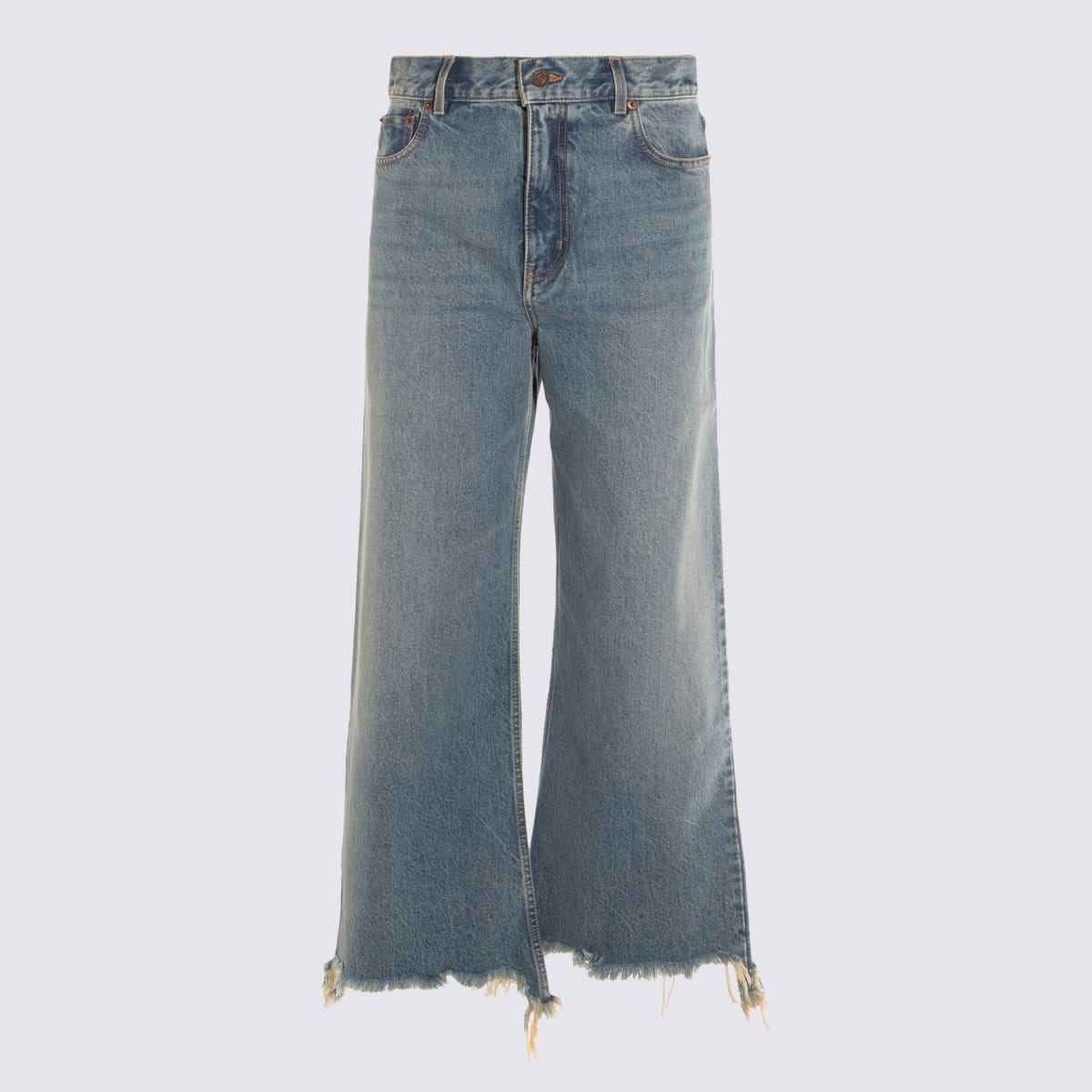 Chloé Light Blue Cotton Jeans