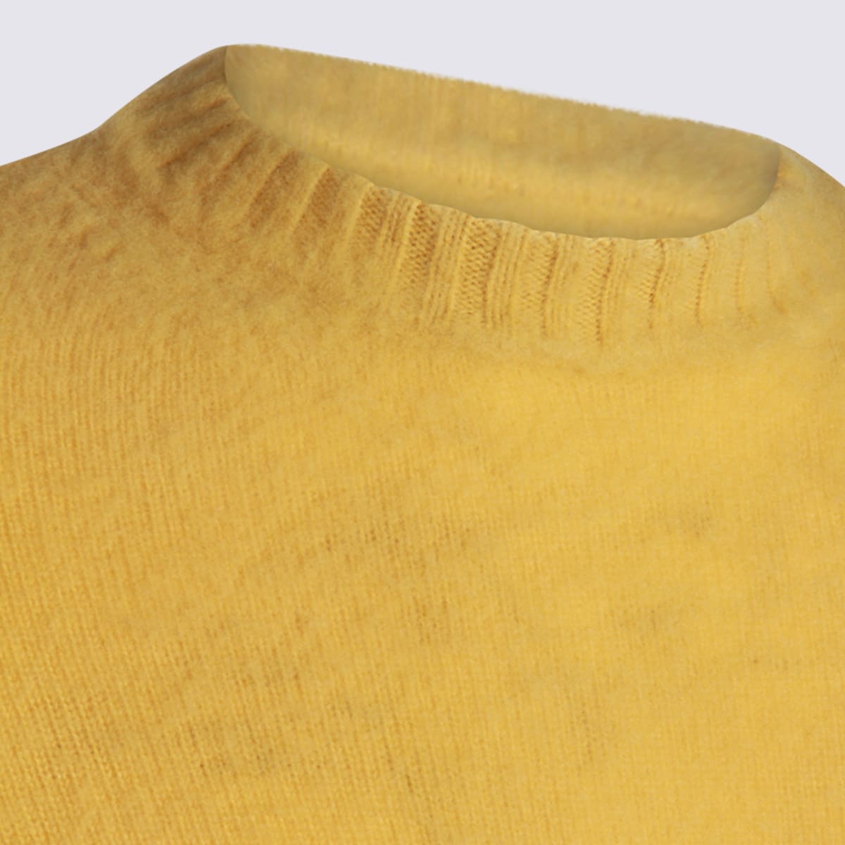 Piacenza Cashmere Sweaters Mostarda In Yellow
