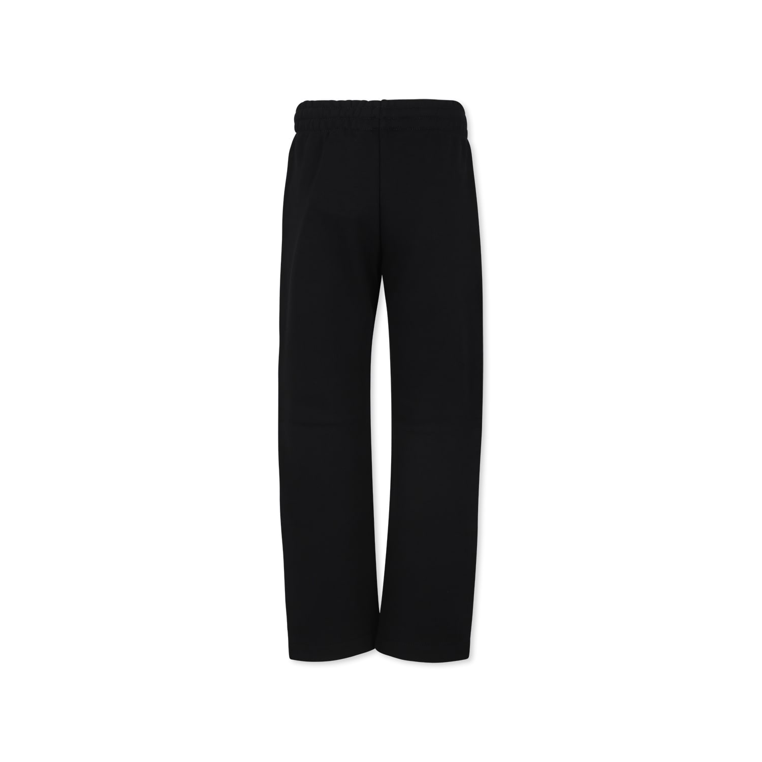 Dsquared2 Black Trousers For Boy With Logo In Black