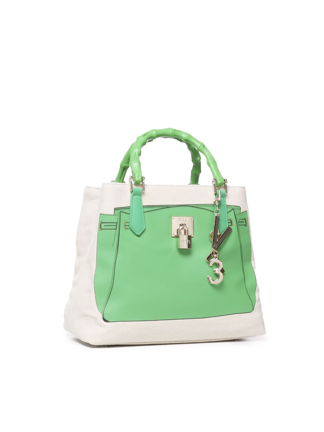 Shop V73 Shopping Bag Must In Green