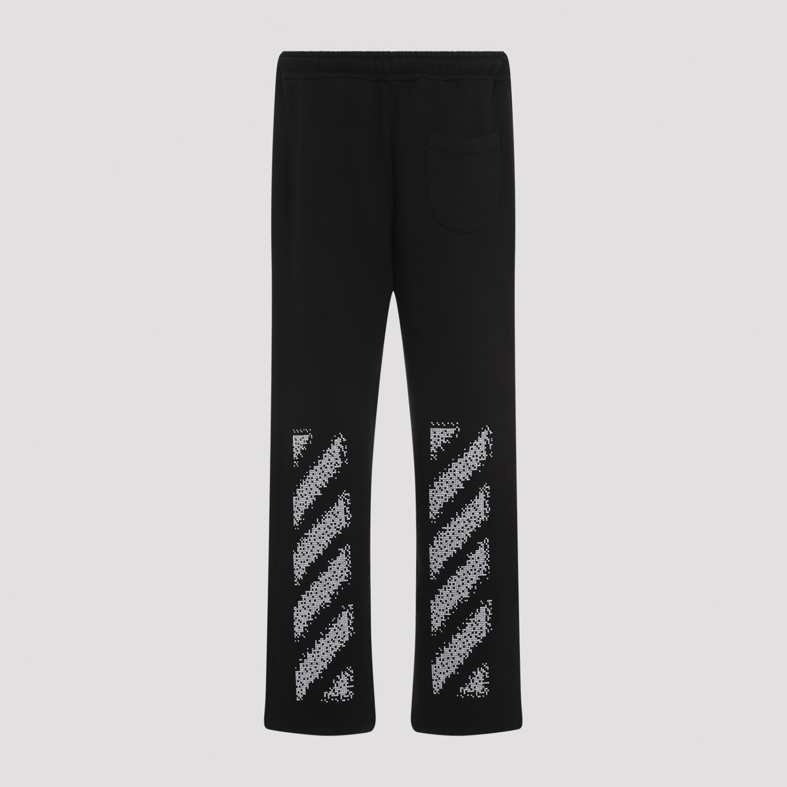 OFF-WHITE PIXEL DIAG SWEATPANTS 