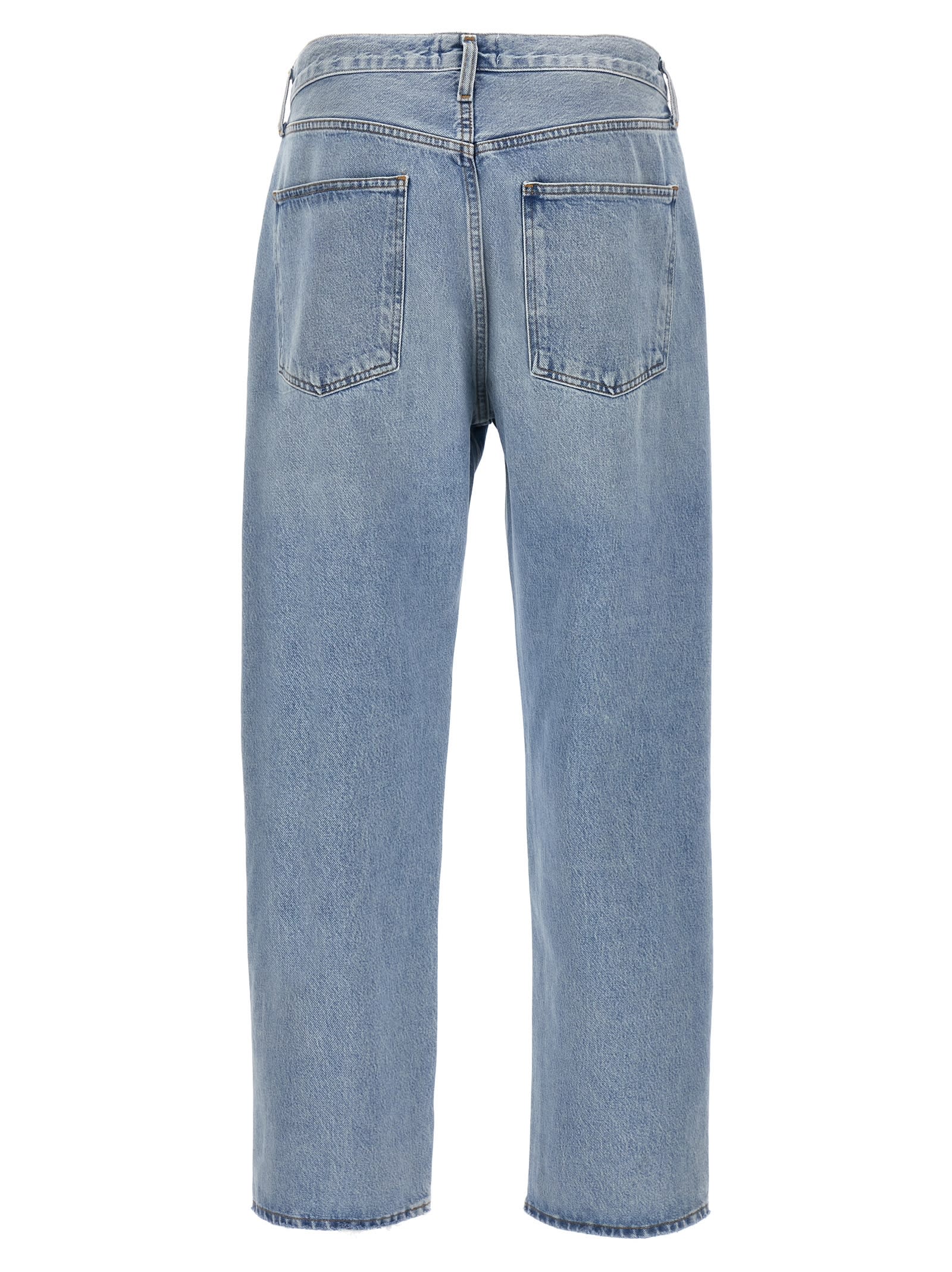 Shop Agolde 90s Jeans In Light Blue