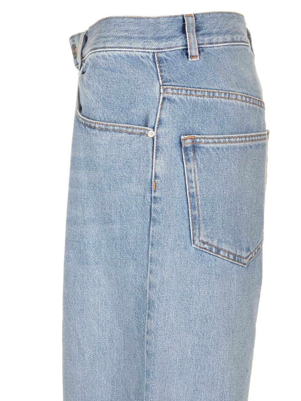 Shop Isabel Marant Joanny Jeans In Light Blue