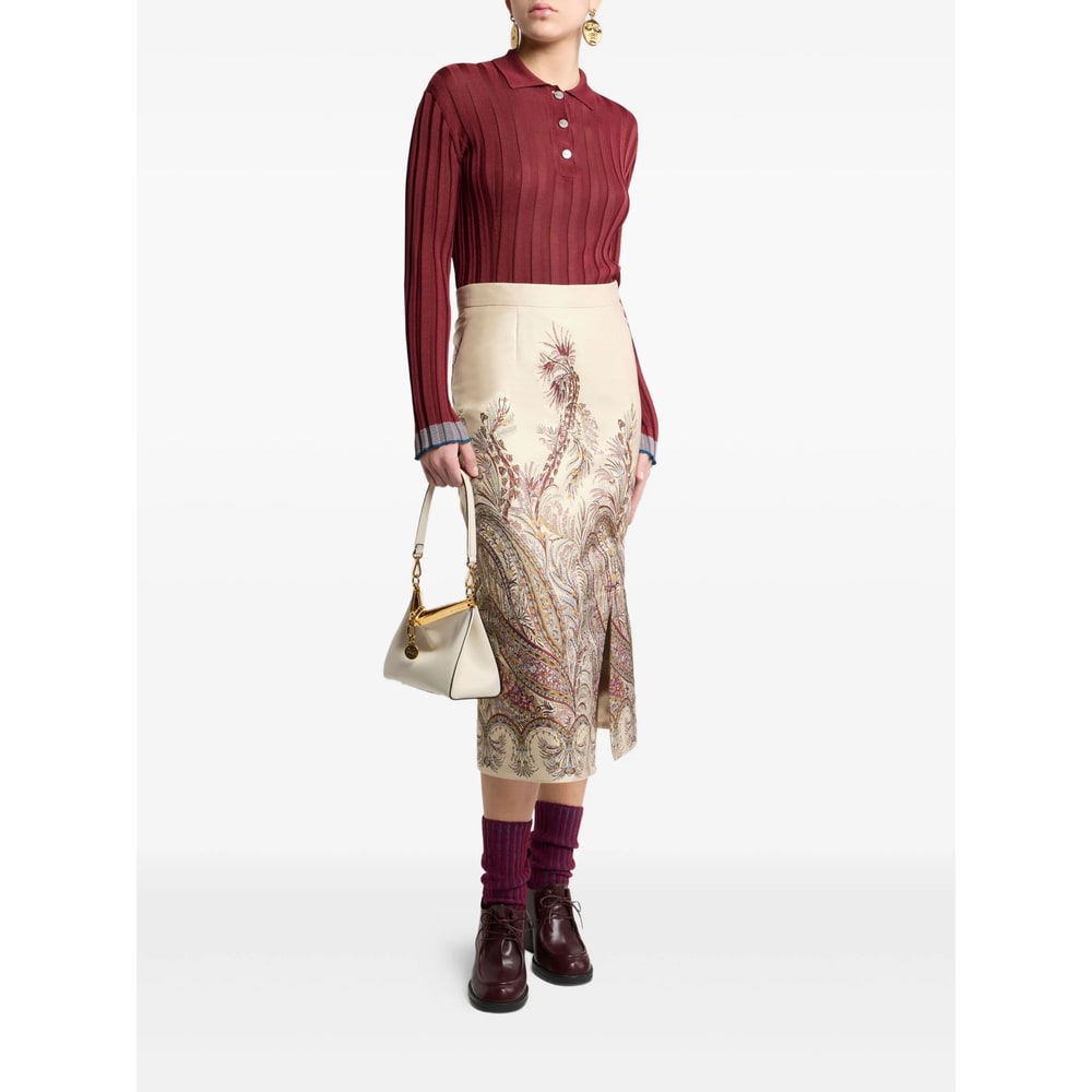 Etro Skirt In Neutral