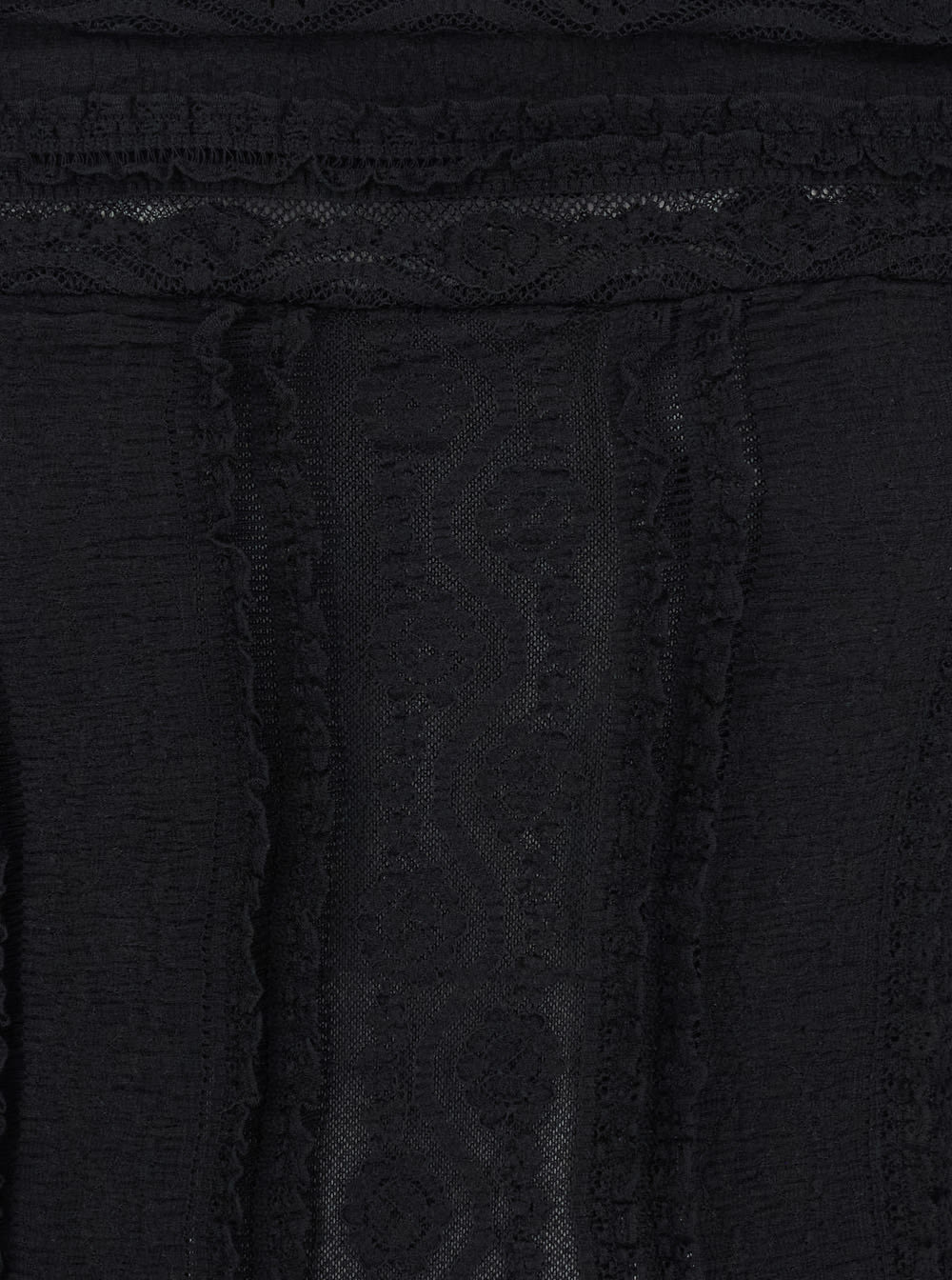 Charo Ruiz Lace Off-the-shoulder Minerva Dress In Black