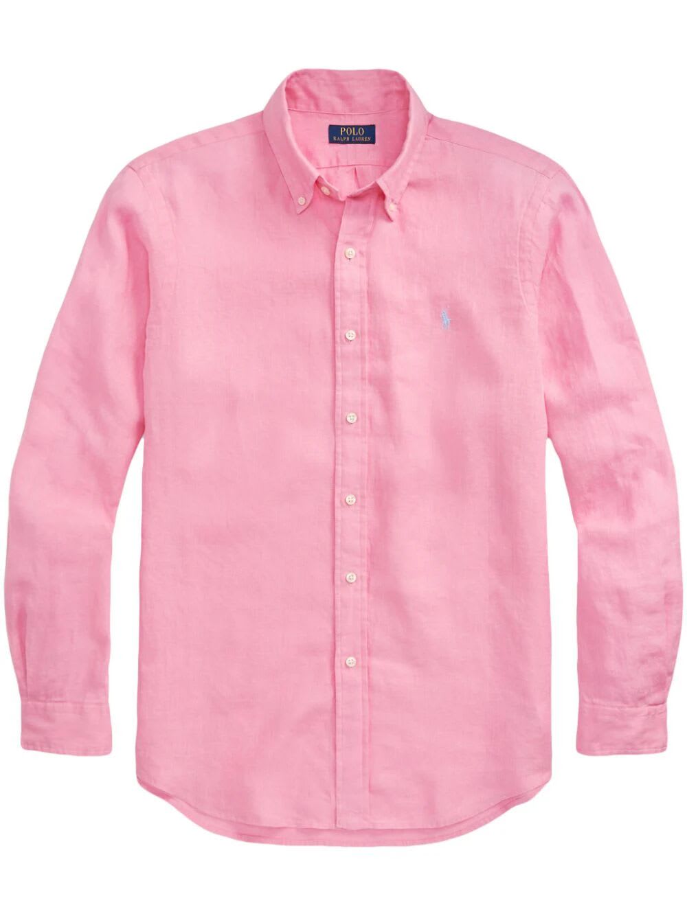 Shop Polo Ralph Lauren Slim Fit Sport Shirt In Florida Pink