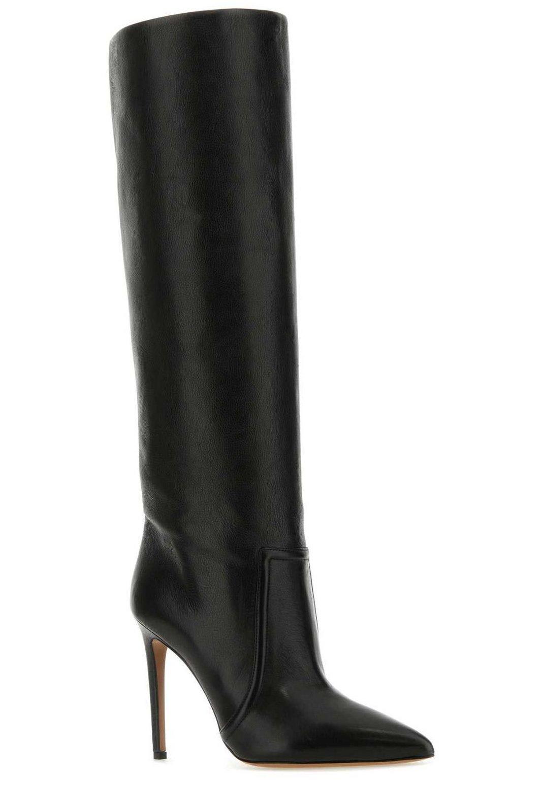 Shop Paris Texas Knee-length High Stiletto Heel Boots In Black