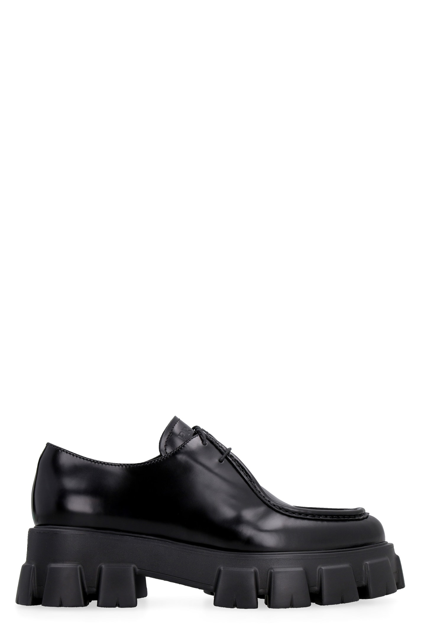 Prada Leather Lace-up Shoes