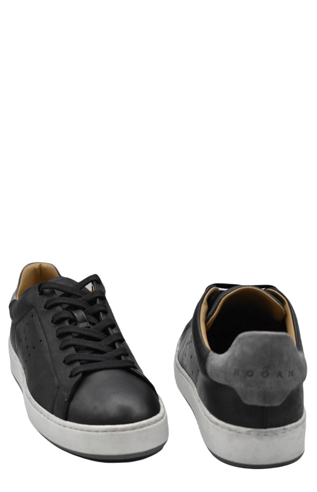 Hogan H672 Lace-up Sneakers In 3460