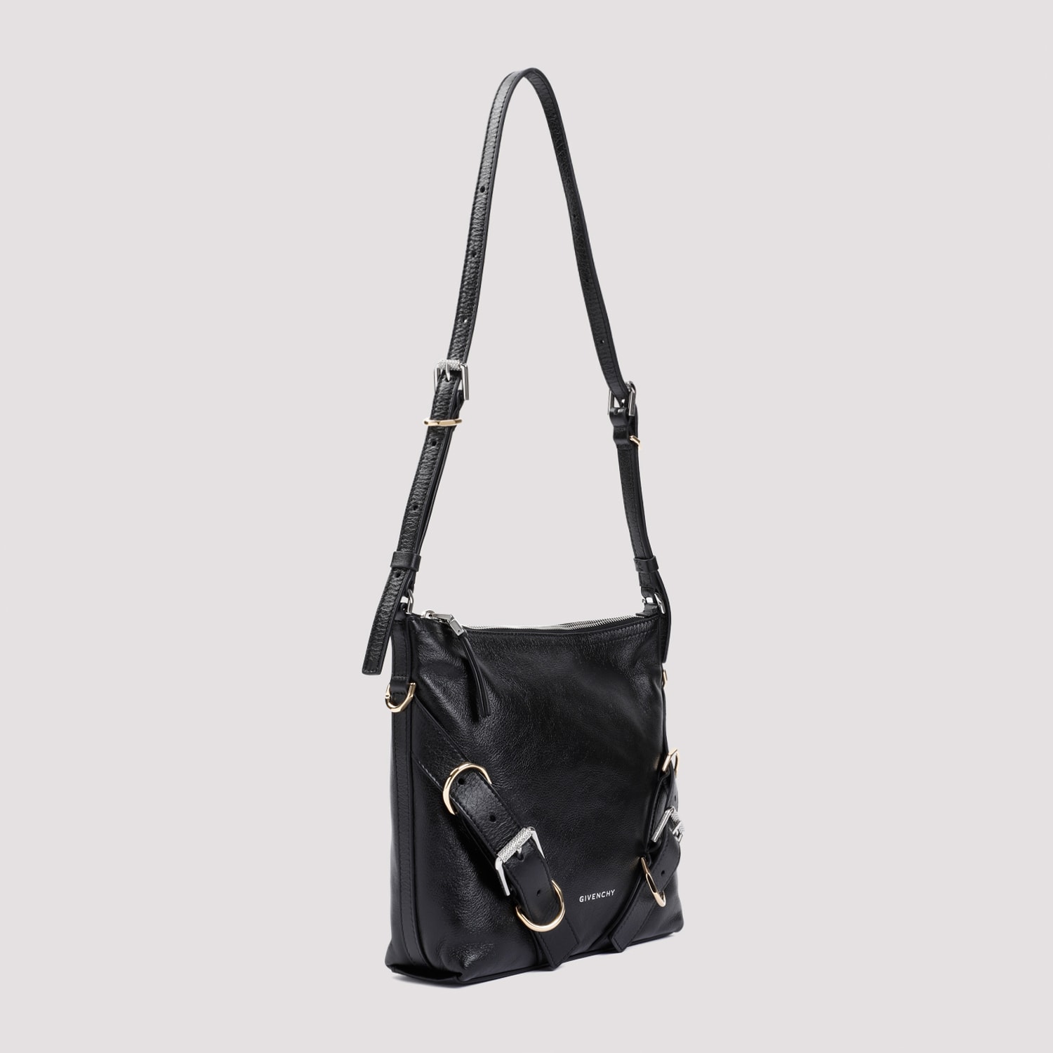 Shop Givenchy Voyou Small Bag In Black