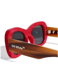 Shop Off-white Pablo Sunglasses Sunglasses In Red