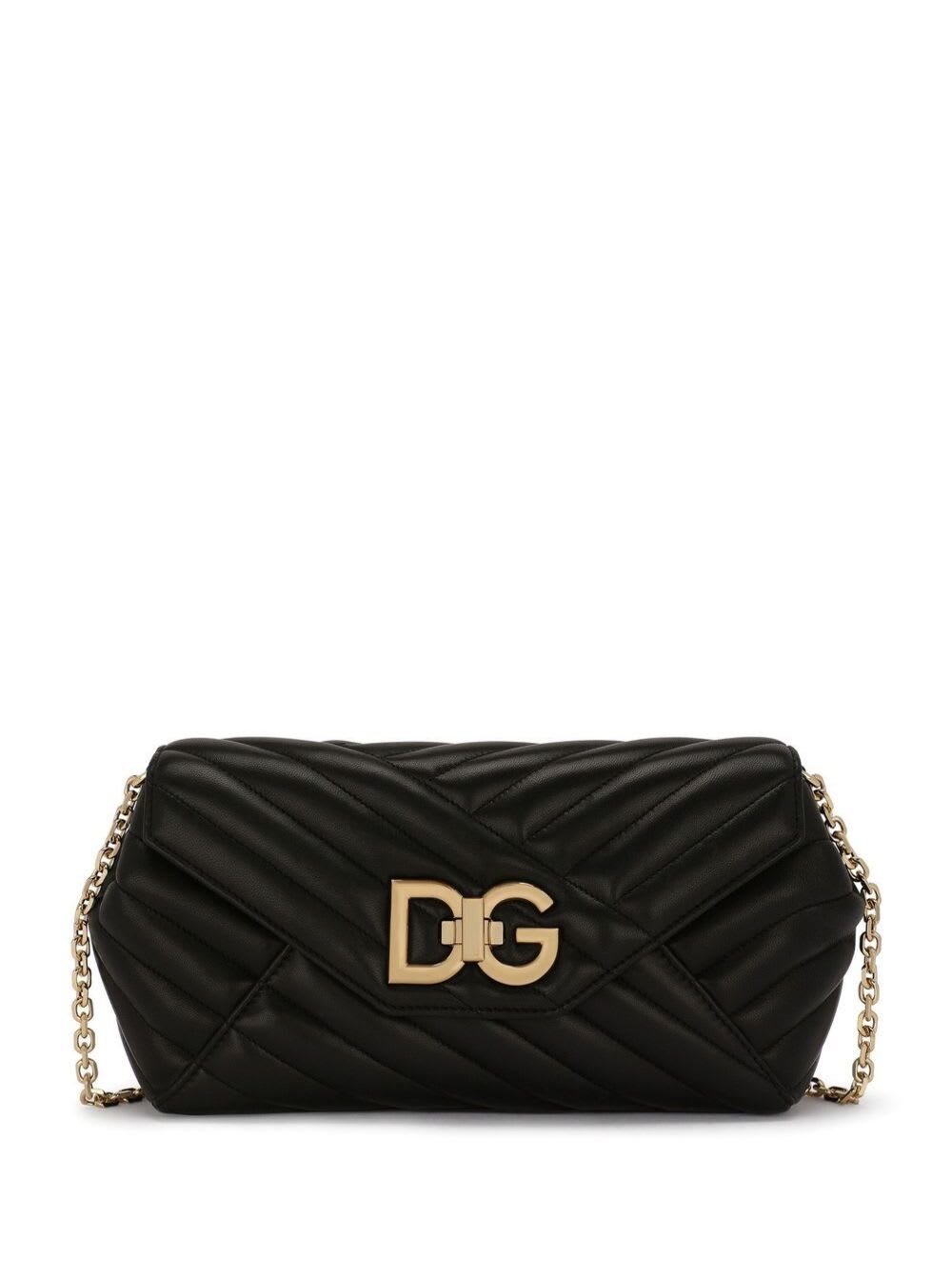Dolce & Gabbana Lop Flap Medium Quilted Bag