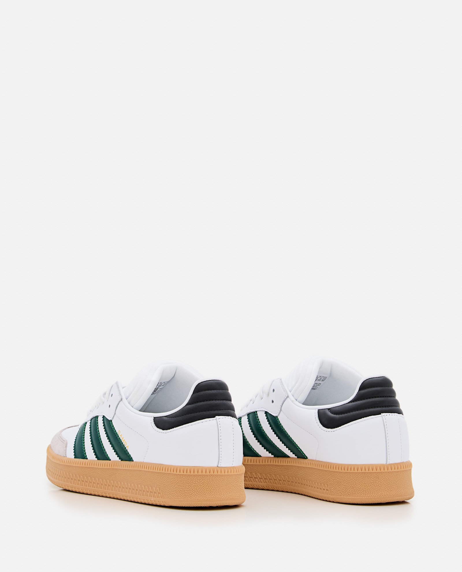 Adidas Originals Samba Xlg Sneakers In White Leather In White