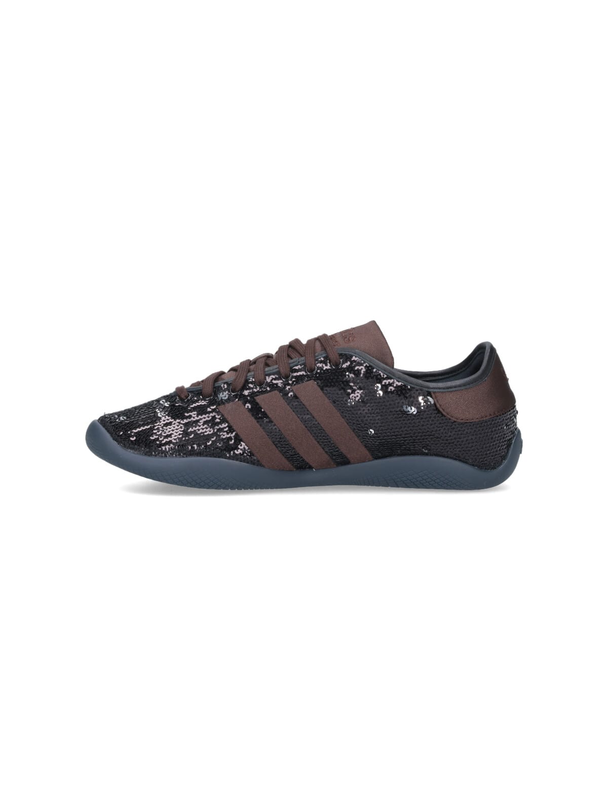 Adidas Originals By Wales Bonner Lo Pro Sequin Sneakers In Black Fabric