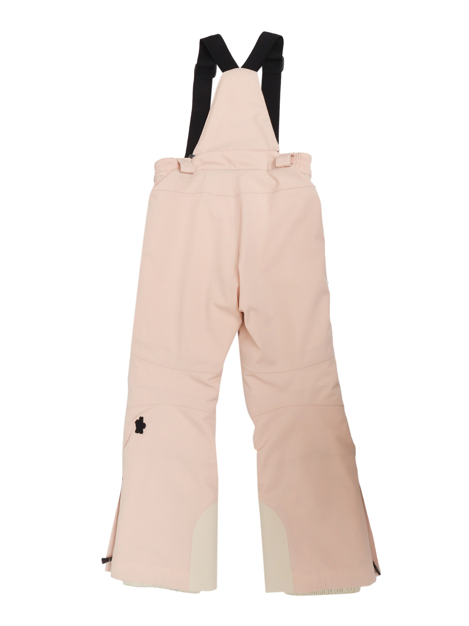 Moncler Ski Bib Trousers In Pink