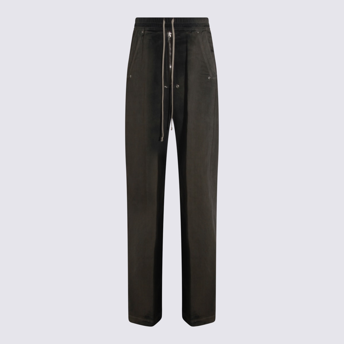 Black Cotton Jeans