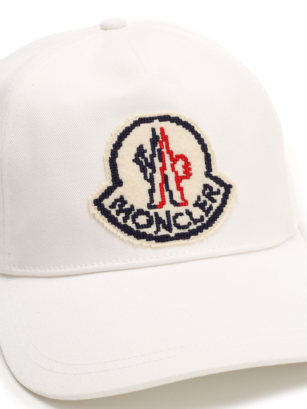 Shop Moncler Cotton Gabardine Baseball Cap