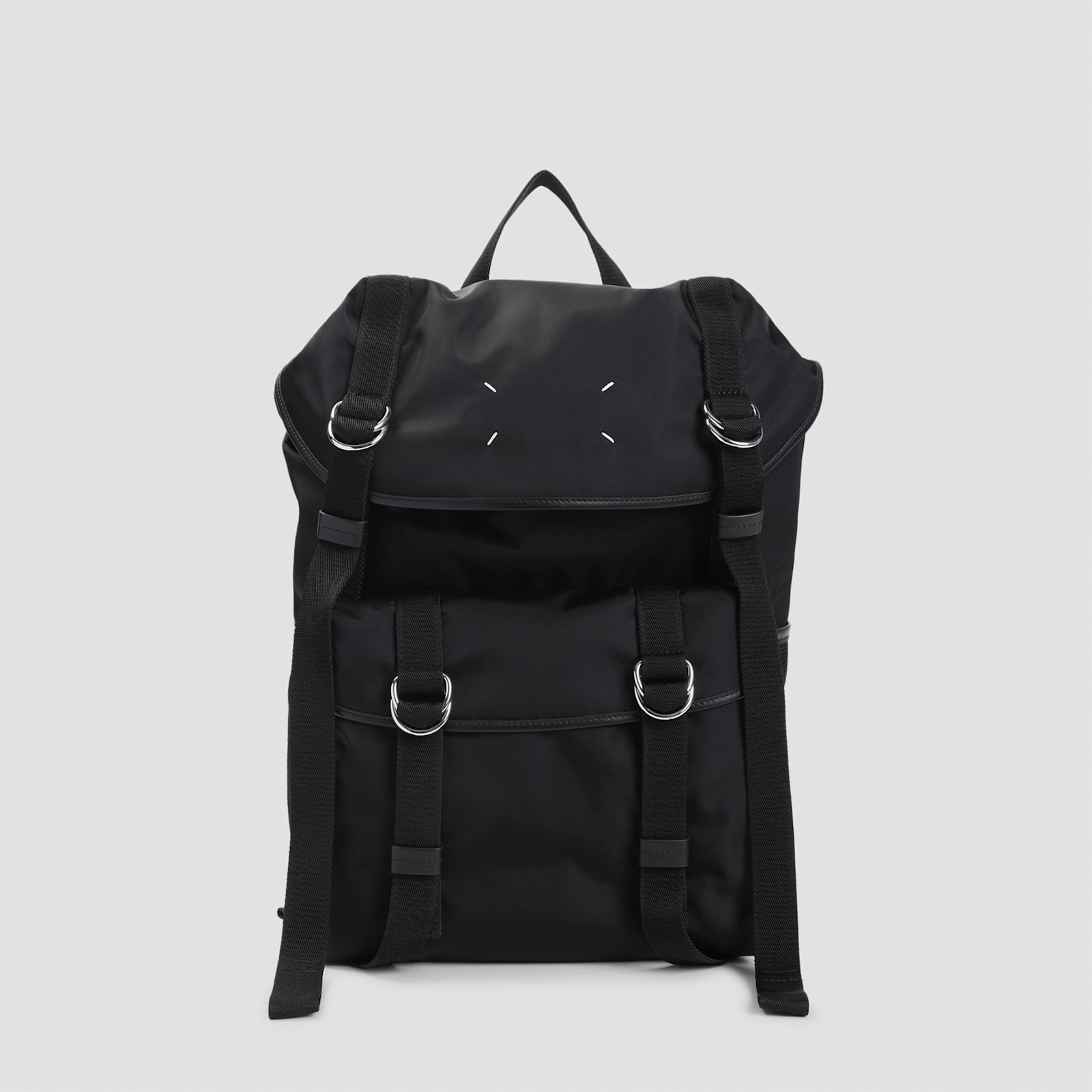 Maison Margiela Medium High-tech Backpack In Black