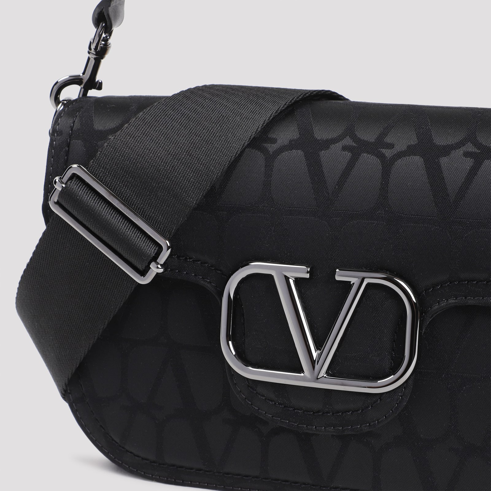 Shop Valentino All Time Shoulder Bag In No Nero