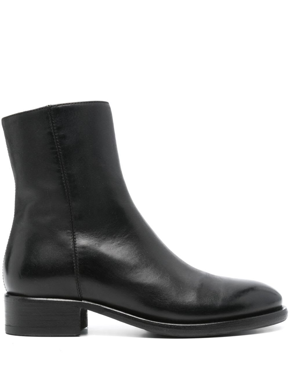 Shop Alberto Fasciani Strike Boots In Black