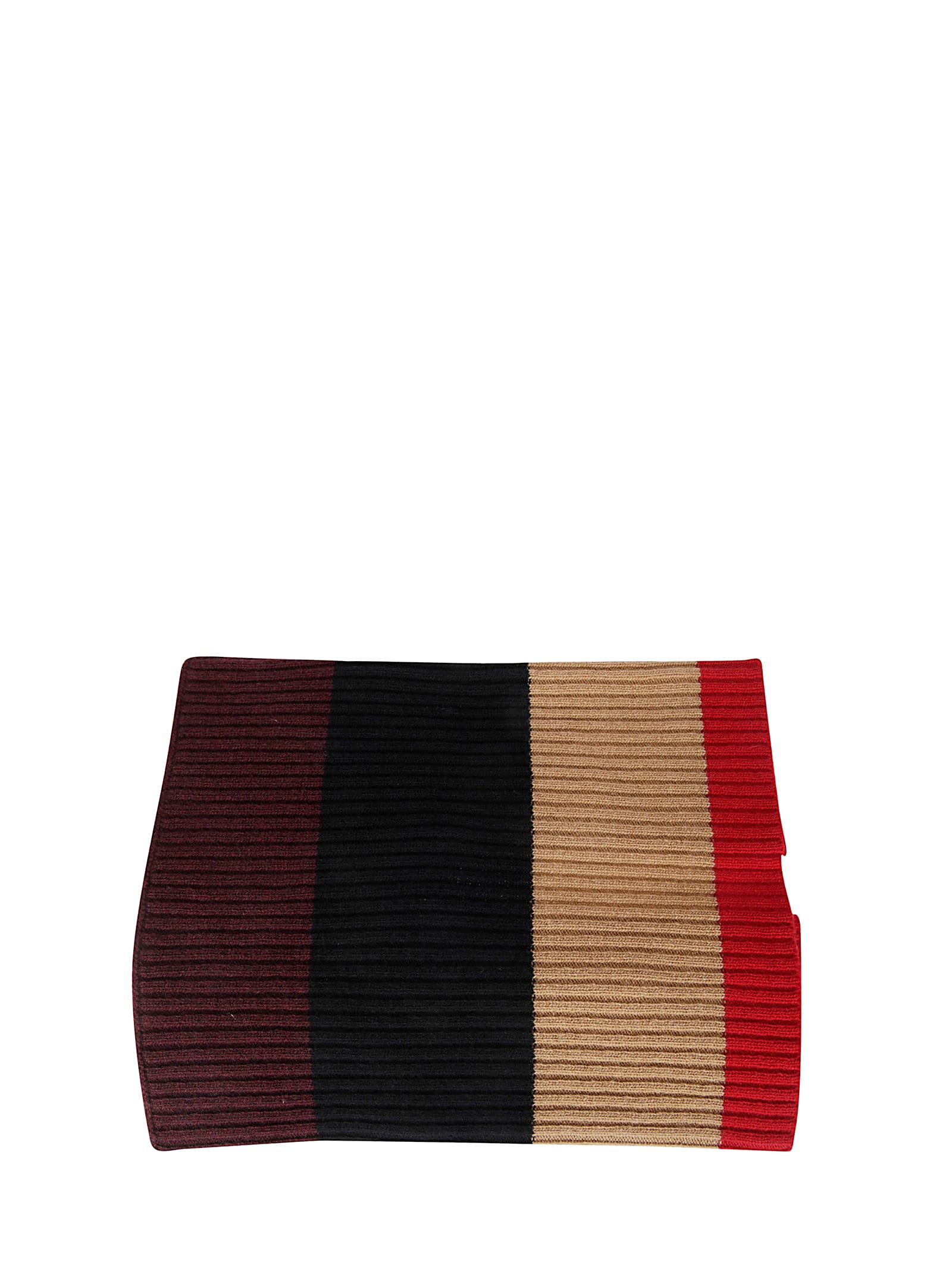 Shop Colville Folded Collar In Red-black